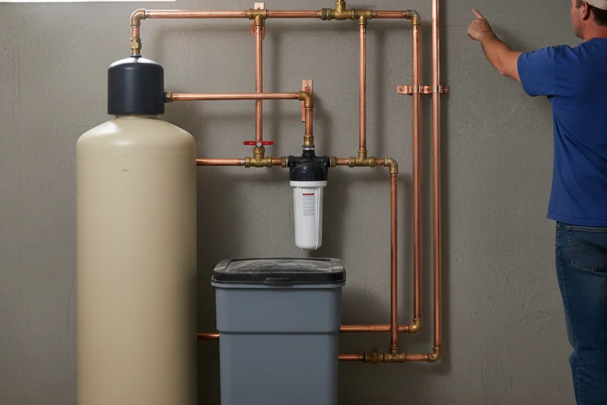 Whole-house water treatment system installed in Jasper